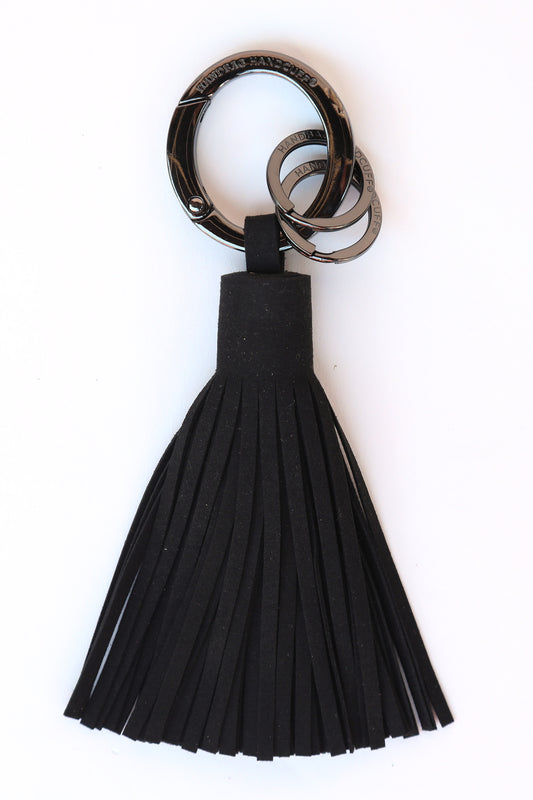【AAKE】NOTCH TASSEL BLACK KEYRING BlackTK_ec395012-64cb-49b2-