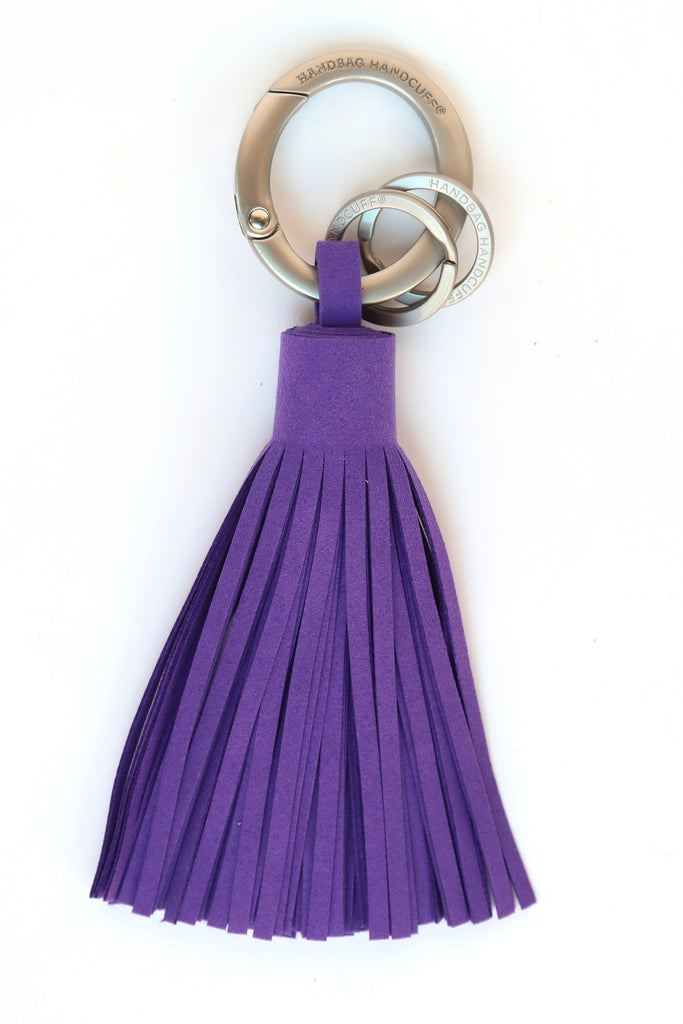 Tassel Key Chain - Grape