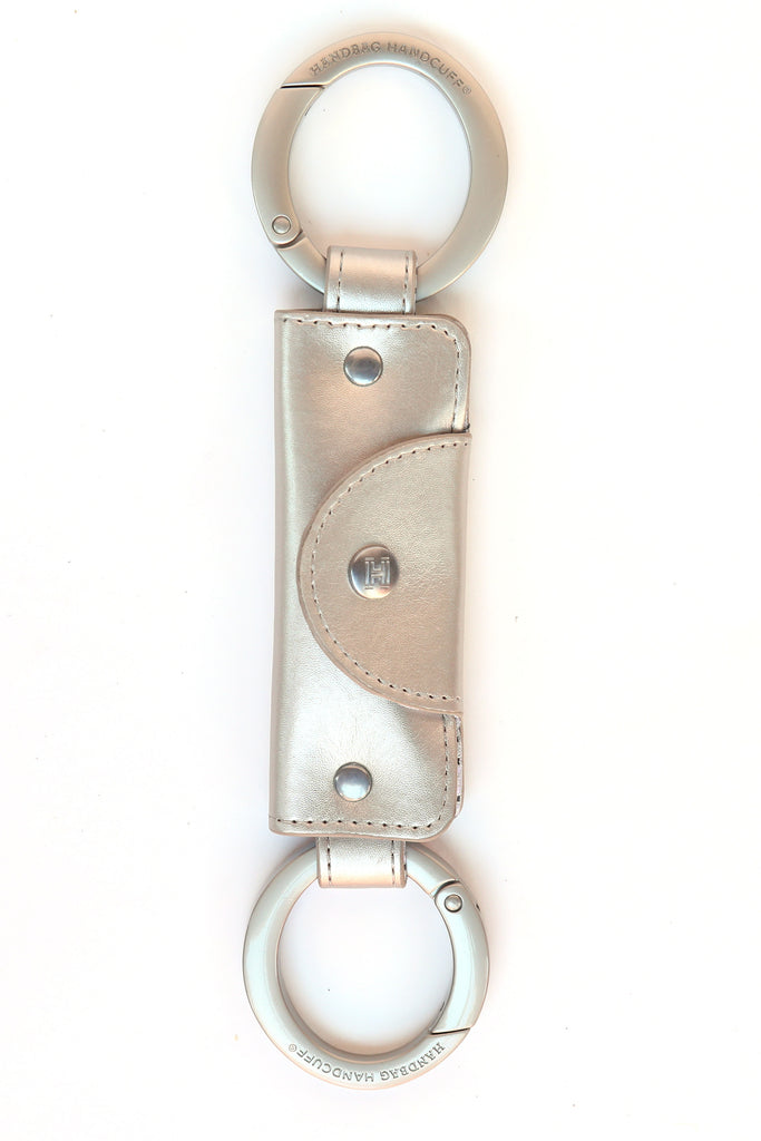 Handbag Handcuff® - Metallic Silver
