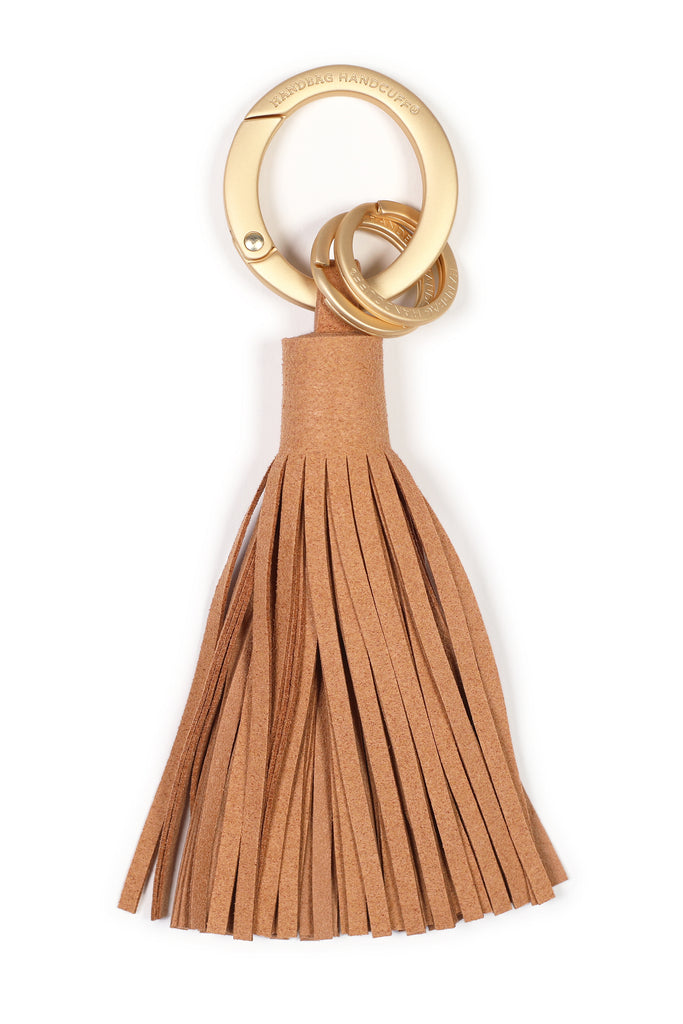 Tassel Key Chain - Camel